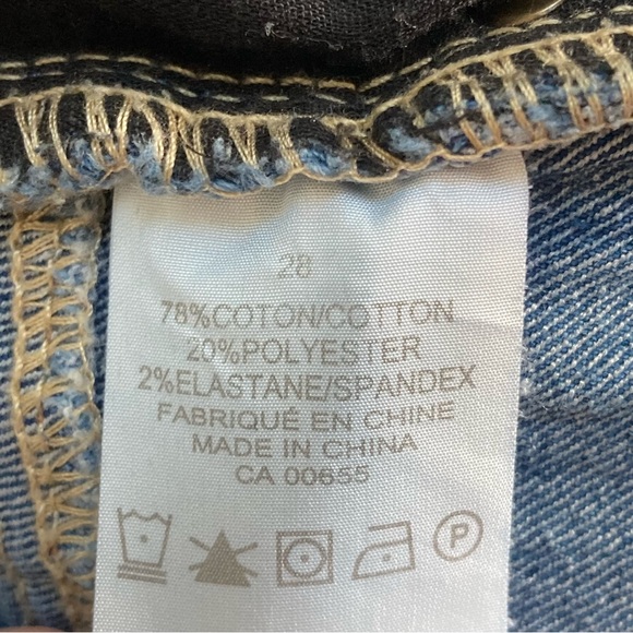 Pennington Size 28 Blue Capris Slightly Curvy Fit Inseam 21 - Picture 8 of 8